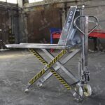 Фото 15 - Ножничная тележка с Гальваническим Покрытием OXH-10Gal OXLIFT.