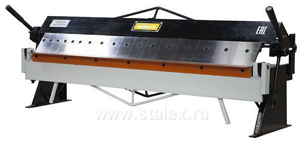 Фото 12 - Станок листогибочный ручной сегментный  STALEX W1.5x1260A.
