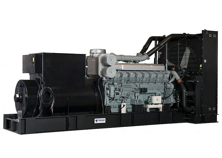 Фото 1 - TJ2200MS5L дизельный генератор Teksan 1600 кВт Открытая на двигателе MITSUBISHI / S16R PTAA2.
