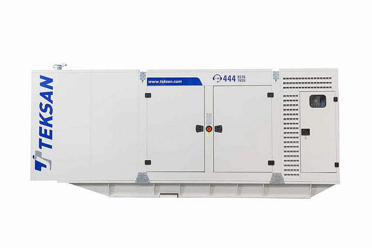 Фото 1 - TJ584DW5L дизельный генератор Teksan 424 кВт В кожухе на двигателе Doosan DP158LD.
